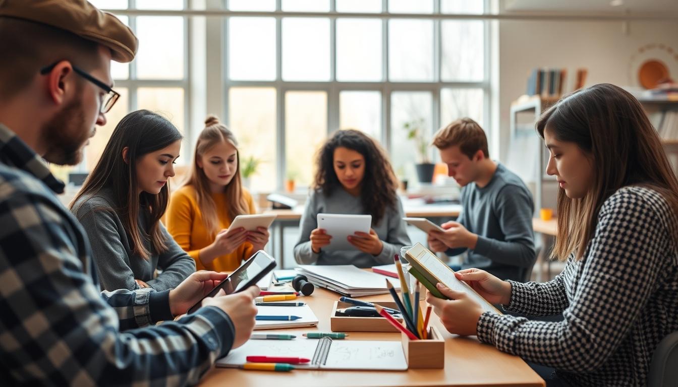 Organized exam preparation notes and academic planner